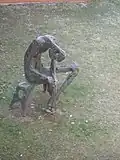 L'Homme sans illusion, dans le parc mémoriel de Šumarice