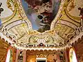 Intérieur du palais chinois du palais d'Oranienbaum, Russie.