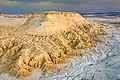 הר_צין&nbsp;(he), montagne dans la réserve naturelle de Shmurat Makhteshim ‘En Yahav, dans la région de En Yahav, au Néguev. Novembre 2020.