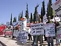 Manifestation pour la protection des oies (2005)