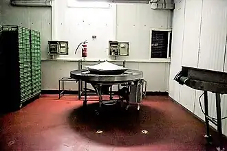 Machine utilisée pour broyer les poussins.