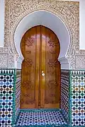 Zellige du Palais El Mechouar, à Tlemcen en Algérie, bâti au XIIIe&nbsp;siècle.