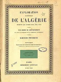 Image illustrative de l’article Atlas de la flore d’Algérie