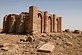 Ruines du temple de Gareus à Uruk, v. 100 de notre ère.