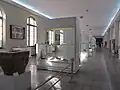 Le hall principal du musée national d'Iran