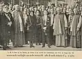Rama VII et Rambai Barni rencontrent le pape Pie XI au Vatican, 1934.