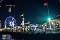 Grande roue, la plus haute de Bangkok avec ses 60 mètres...