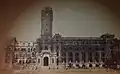 Le palais du Gouverneur général de Taïwan (actuel palais présidentiel) après le bombardement.