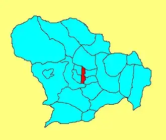 Localisation de Qiáodōng Qū