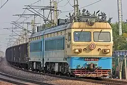 SS4-6111 au chemin de fer Shijiazhuang – Dezhou