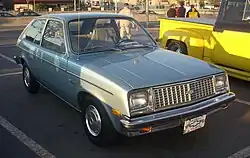 Chevrolet Chevette deux portes à hayon de 1979