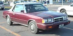 Dodge 600 décapotable 1986