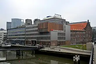 Bâtiment du centre ville (Wijnhaven, académie des arts)