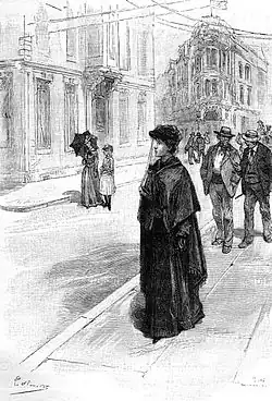 Illustration de Dolly Branican par Léon Benett (1890)