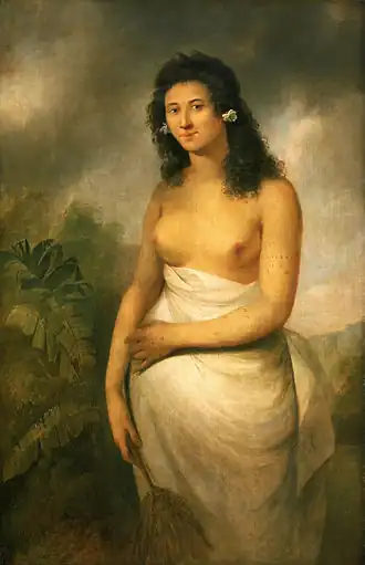 Poiatua, princesse polynésienne, 1777
