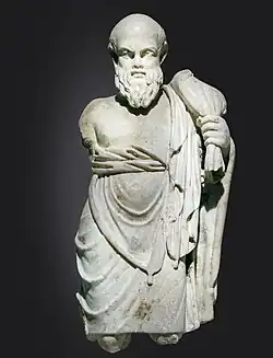 Silène à l'outre – IIe&nbsp;siècle – Musée des Beaux-Arts d'Agen