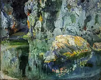 1903 Le rocher de l'étang(MNAC)