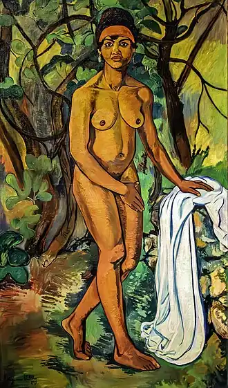 Vénus noire (1919), huile sur toile, Paris, musée national d'Art moderne.