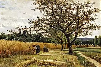 La récolte (1881)- MNAC