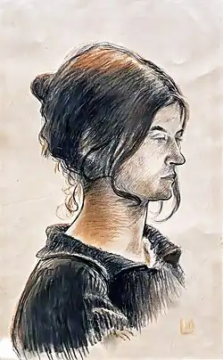 Miquel Utrillo i Morlius, Portrait de Suzanne Valadon (1891), musée Cau Ferrat, Sitges.