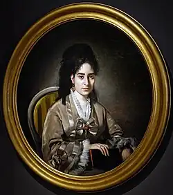 Portrait d'Ana Miret y Vidal par Romà Ribera i Cirera