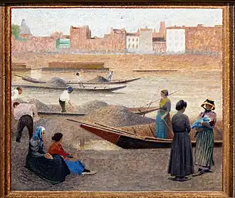 Autour des pêcheurs de sable, Henri Rachou