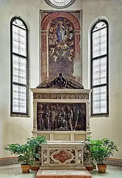 L'autel de la chapelle Ovetari