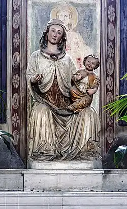 Vierge à l'Enfant de la chapelle de la famille Sanguinacci