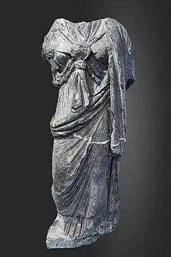 Isis en Marbre noir de Saint-Béat - Musée Saint-Raymond