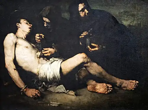 Saint Sébastien, martyr, 1865, Paris, musée d'Orsay.