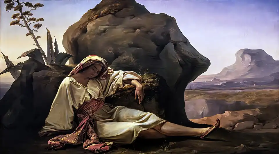 Une bédouine (1854) Trévise Museo civico Luigi Bailo