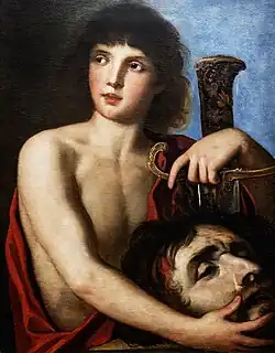 David avec la tête de Goliath - Museo civico di Santa Caterina, Trèvise