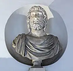 Zeus - Copie romaine d'un original grec du IVe&nbsp;siècle&nbsp;av. J.-C.