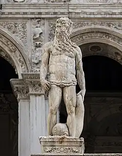 Neptune palais des Doges, Venise.