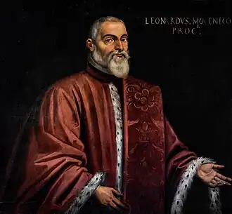 Portrait du procurateur Leonardo Mocenigo