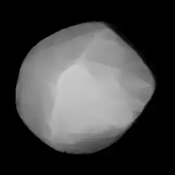 Description de l'image 001021-asteroid shape model (1021) Flammario.png.