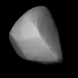 Description de l'image 001023-asteroid shape model (1023) Thomana.png.