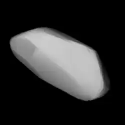 Description de l'image 001075-asteroid shape model (1075) Helina.png.