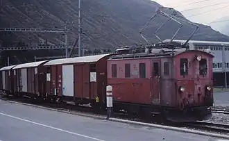 Train de marchandises.