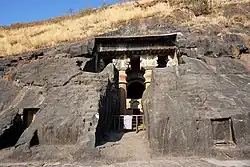 Entrée du chaitya.