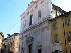 L'église Sant'Alessandro in Colonna de Bergame.