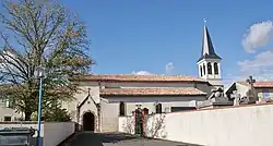 L'église paroissiale de Saint-Genest-de-Contest..