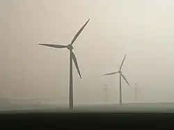 Les éoliennes d'Assigny.