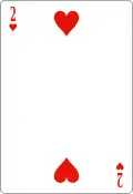 2 de cœur