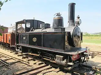 La 030T no&nbsp;16 des Tramways de la Drôme et préservée par l'Association des amis du Petit Anjou.