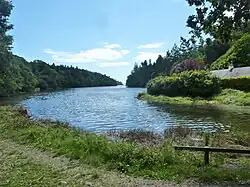 L'Anse Saint-Laurent à marée haute.