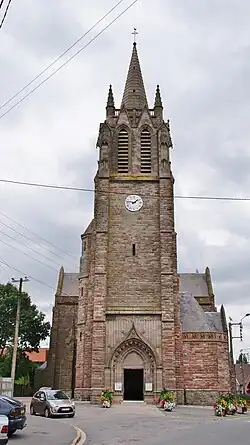L'église Saint-Martin.