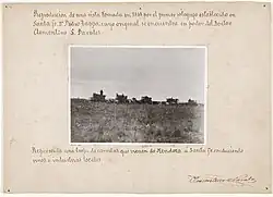Convoi de charrettes entre Mendoza et Santa Fe en 1868.
