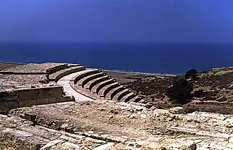 Théâtre romain de Kourion.