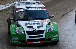 Hänninen-Markkula, champions IRC 2010, ici au Monte-Carlo